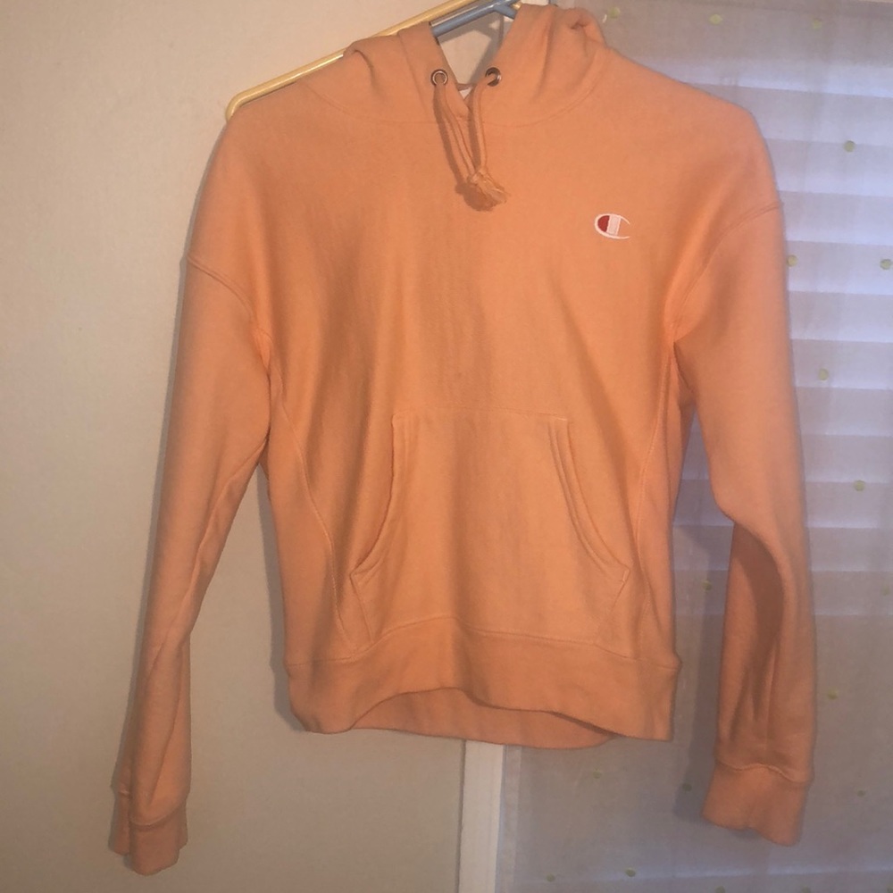 Orange Champion Sweatshirt